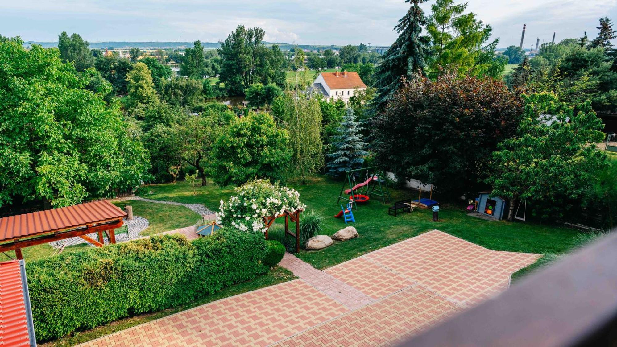 Penzion Labska Vyhlidka Літомержице Екстер'єр фото